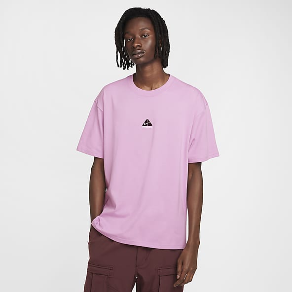 Pink Dri FIT Lifestyle Short Sleeve. Nike CA